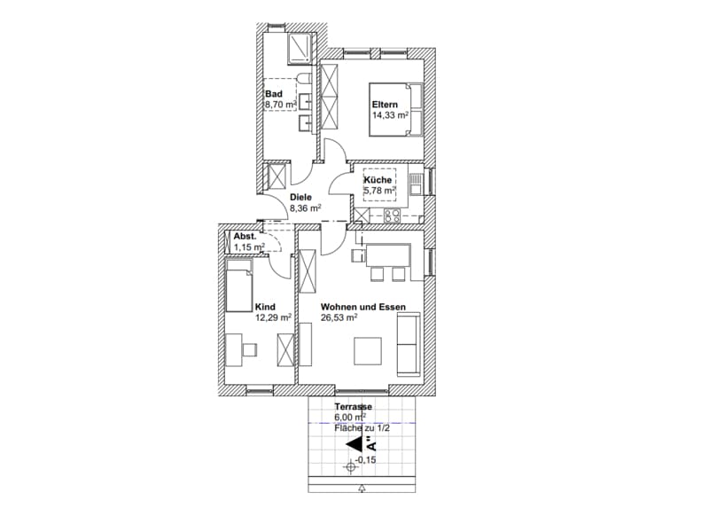 Wohnung Nr. 3, EG