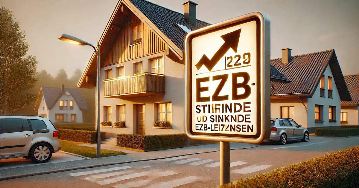 Der Unterschied zwischen EZB-Leitzins und Bauzinsen