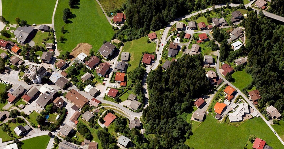 Luftbildaufnahmen in der Vermarktung