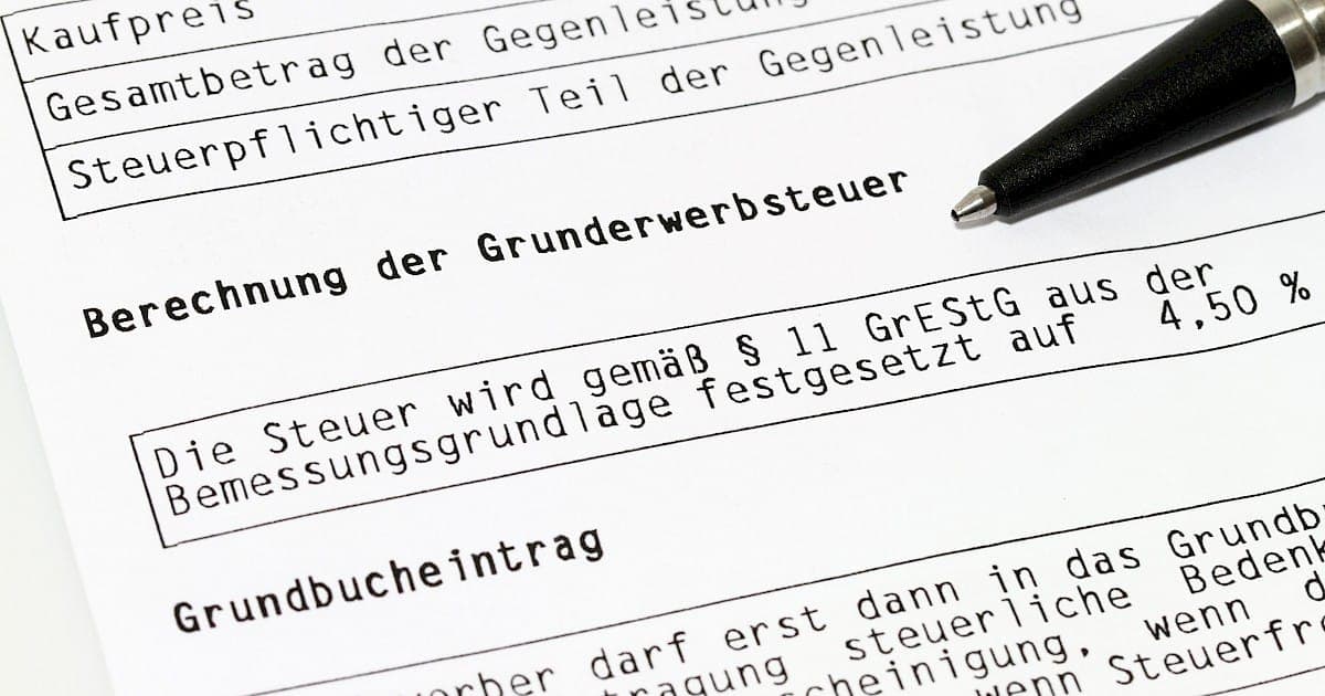 Definition & Übersicht der Grunderwerbsteuer in Deutschland