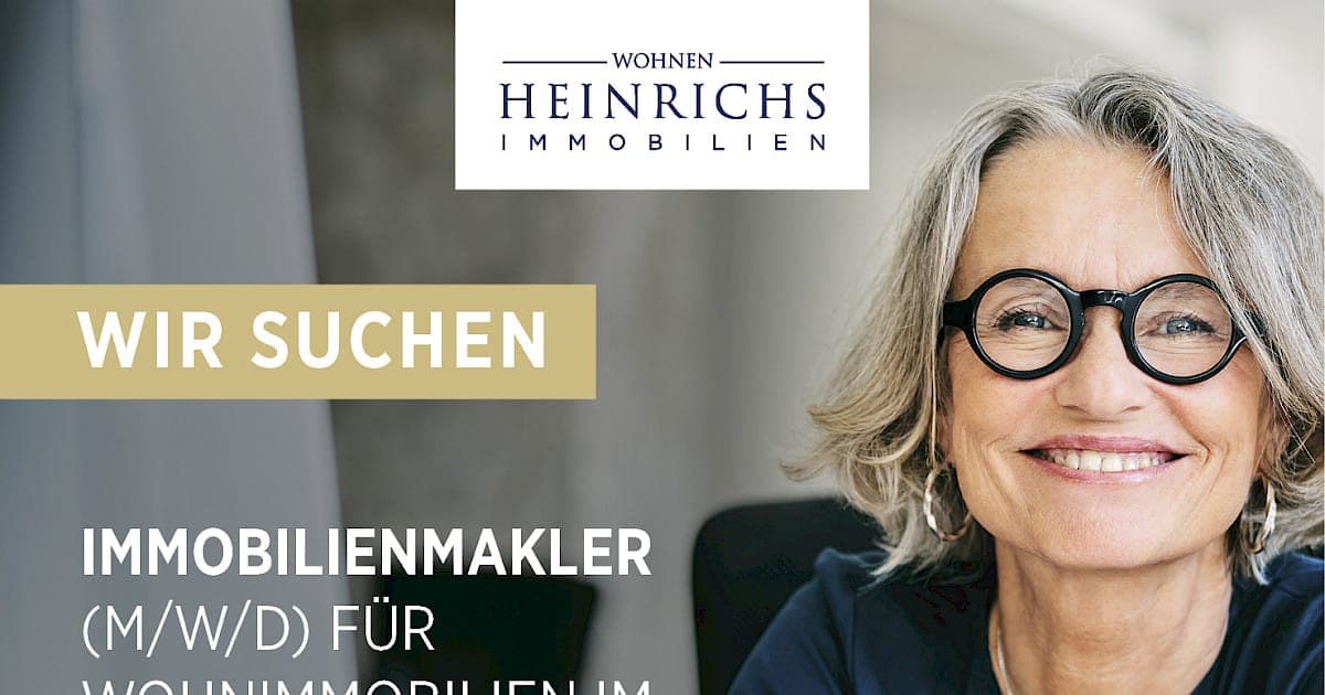 Entdecke Deine Zukunft bei Heinrichs Immobilien – Werde Teil unseres Teams!