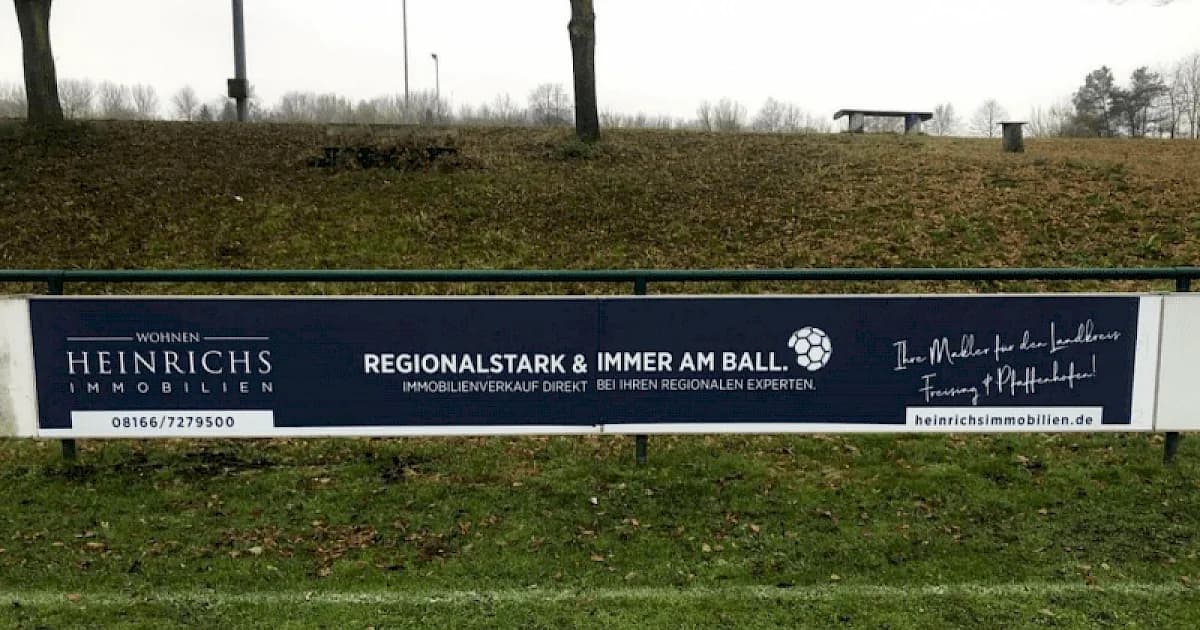Sponsoring beim FC Mintraching